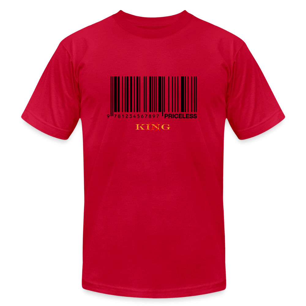 Unisex Jersey T-Shirt by Bella + Canvas - red
